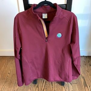 Level Wear Butler National 1/4 Zip Golf Pullover